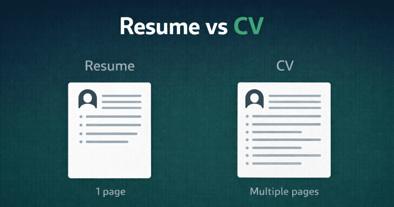 Resume vs CV: What Recruiters Actually Expect in 2026 Resume vs CV: What Recruiters Actually Expect in 2026