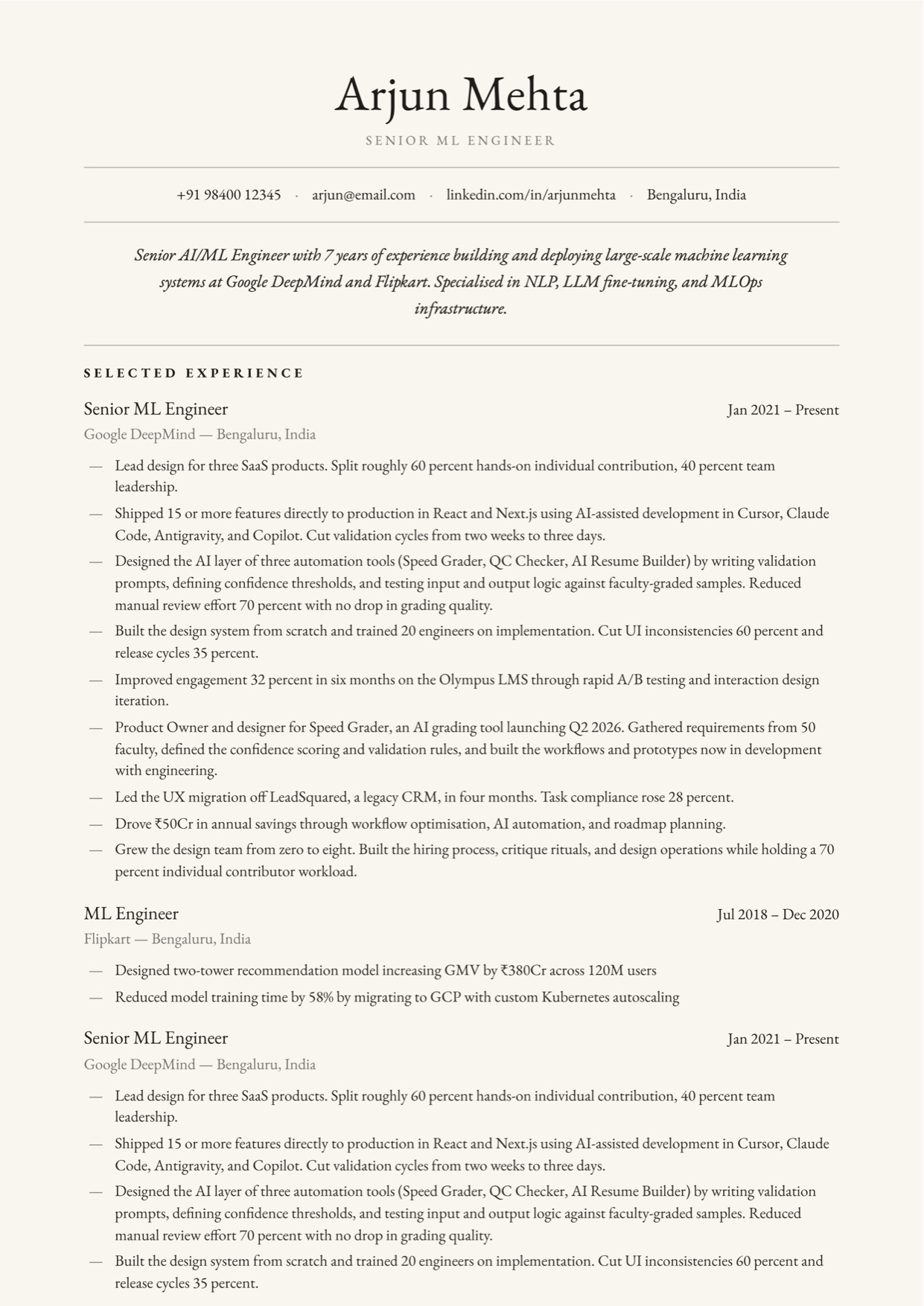 Regent Resume for Senior Professionals Regent Resume for Senior Professionals resume template preview